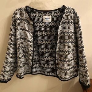 Old Navy Woven Patterned Blazer